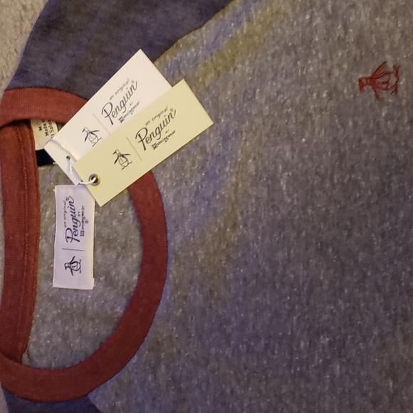 Original Penguin Baseball Long Sleeve Shirt - Picture 2 of 5